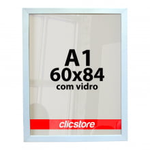 Moldura 60x84cm Com Vidro Quebra Cabeça Fotos Certificado Quebra Cabeça Poster 