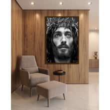 Quadro Decorativo Jesus Cristo Coroa de Espinhos 